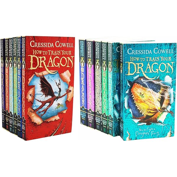 How To Train Your Dragon 12 Books Collection Set By Cressida